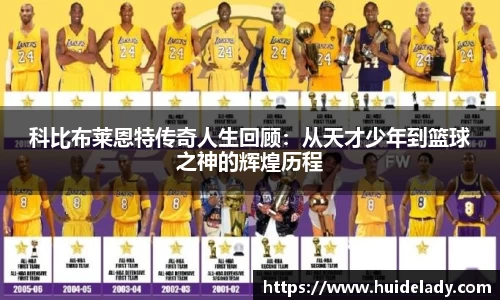 科比布莱恩特传奇人生回顾：从天才少年到篮球之神的辉煌历程